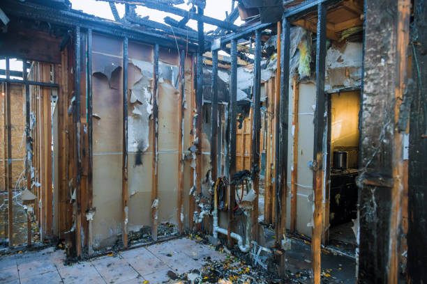 Professional Soot Removal technician working in Farmington, PA